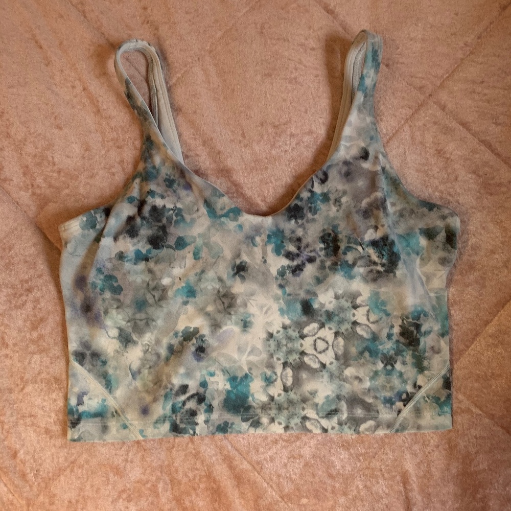 Lululemon size 10 align bra tank top